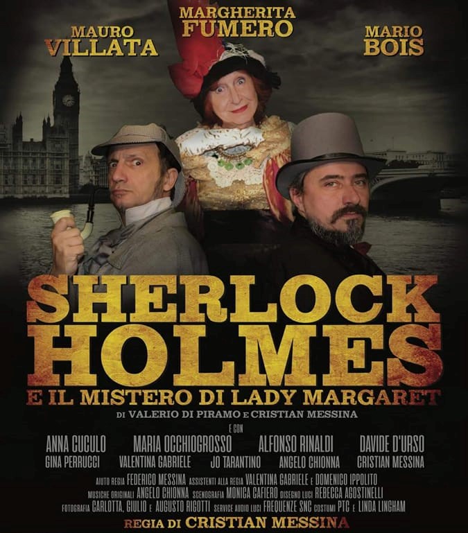 Sherlock Holmes - la locandina della commedia
