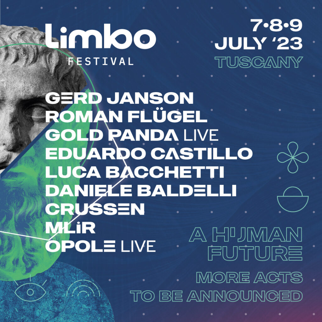 limbo festival - la locandina con i nomi dei partecipanti all'evento