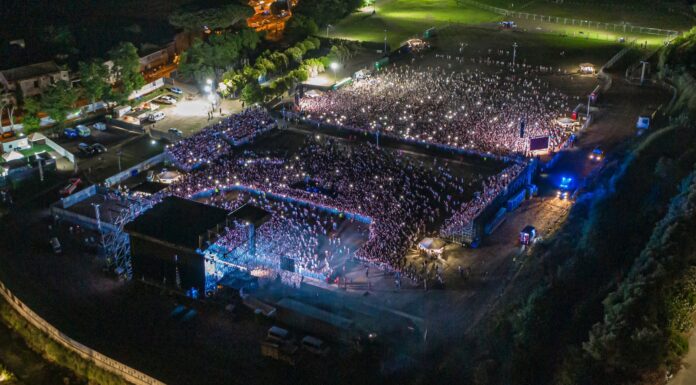 MACO FESTIVAL 2023 vista dall'alto della Planet Arena