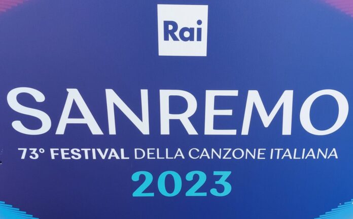 festival di sanremo 2023 - il logo ufficiale della manifestazione