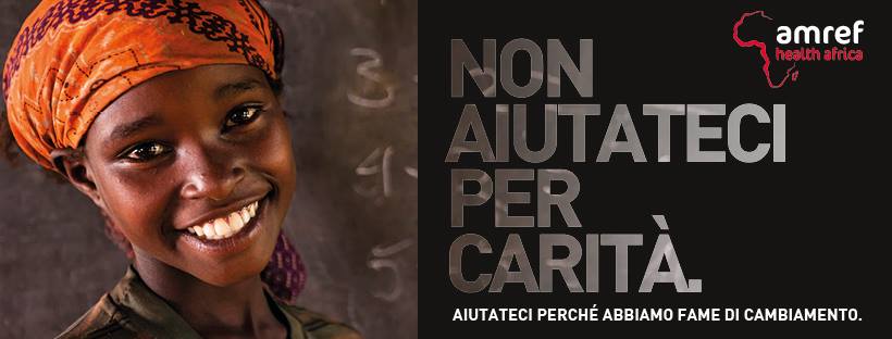 amref i,,agine di copertina non aiutateci per carita