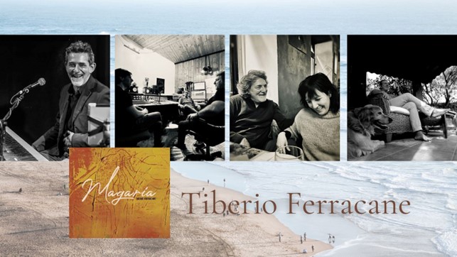 tiberio ferracane - un collage di immagini che vedono protagonista  il cantante-attore