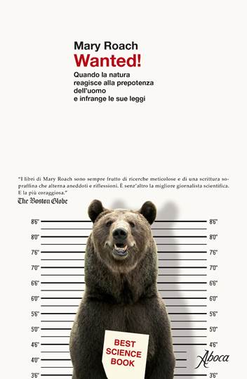 copertina del libro Wanted con un orso in copertina in una foto segnaletica