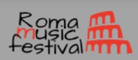 Roma Music FEstival il logo dove tre m rovesciate formano il colosseo