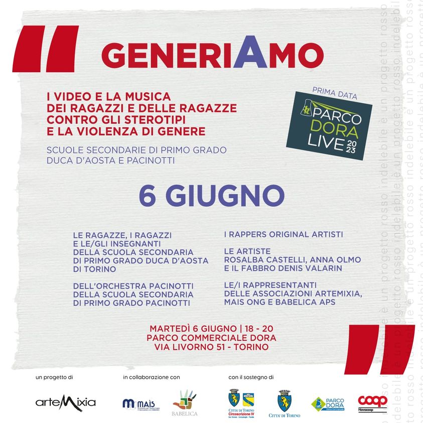 locandina per evento scuole 6 giugno