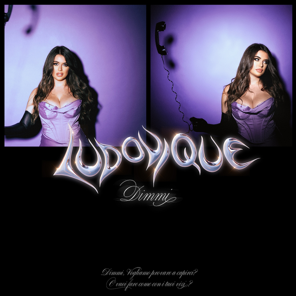 Ludovique in un collage di immagini, nella coopertina del nuovo singolo