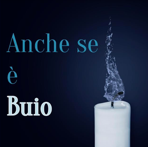 bemynorth - la copertina del nuovo singolo che raffigura una candela, su sfondo blu