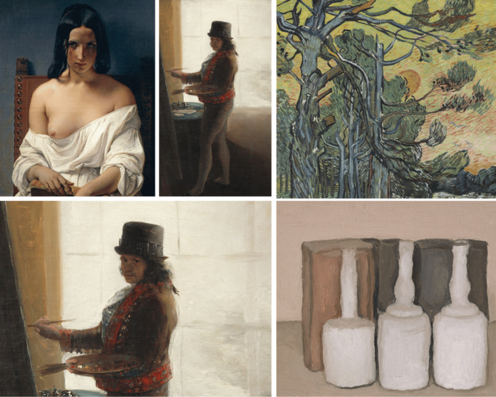 immagine goya hayez van gogh rodin morandi