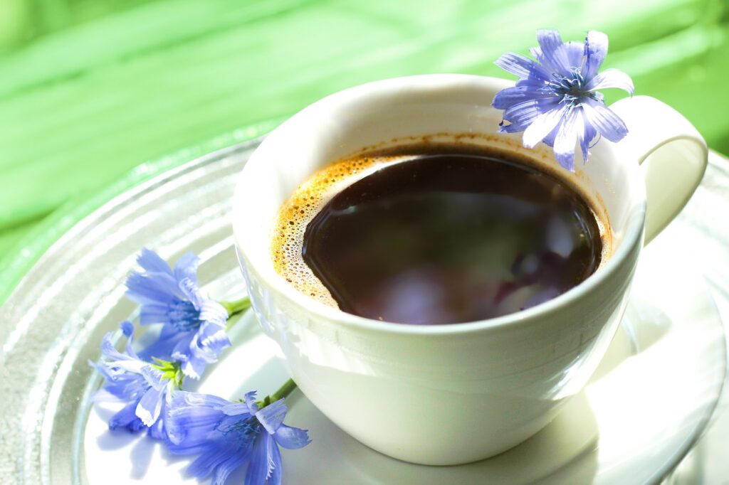 tazza di caffè di cicoria 