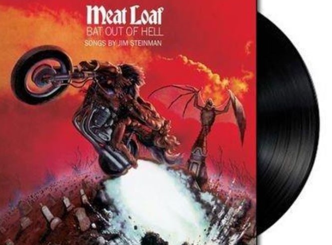 bat out of hell - la copertina del disco di meat loaf