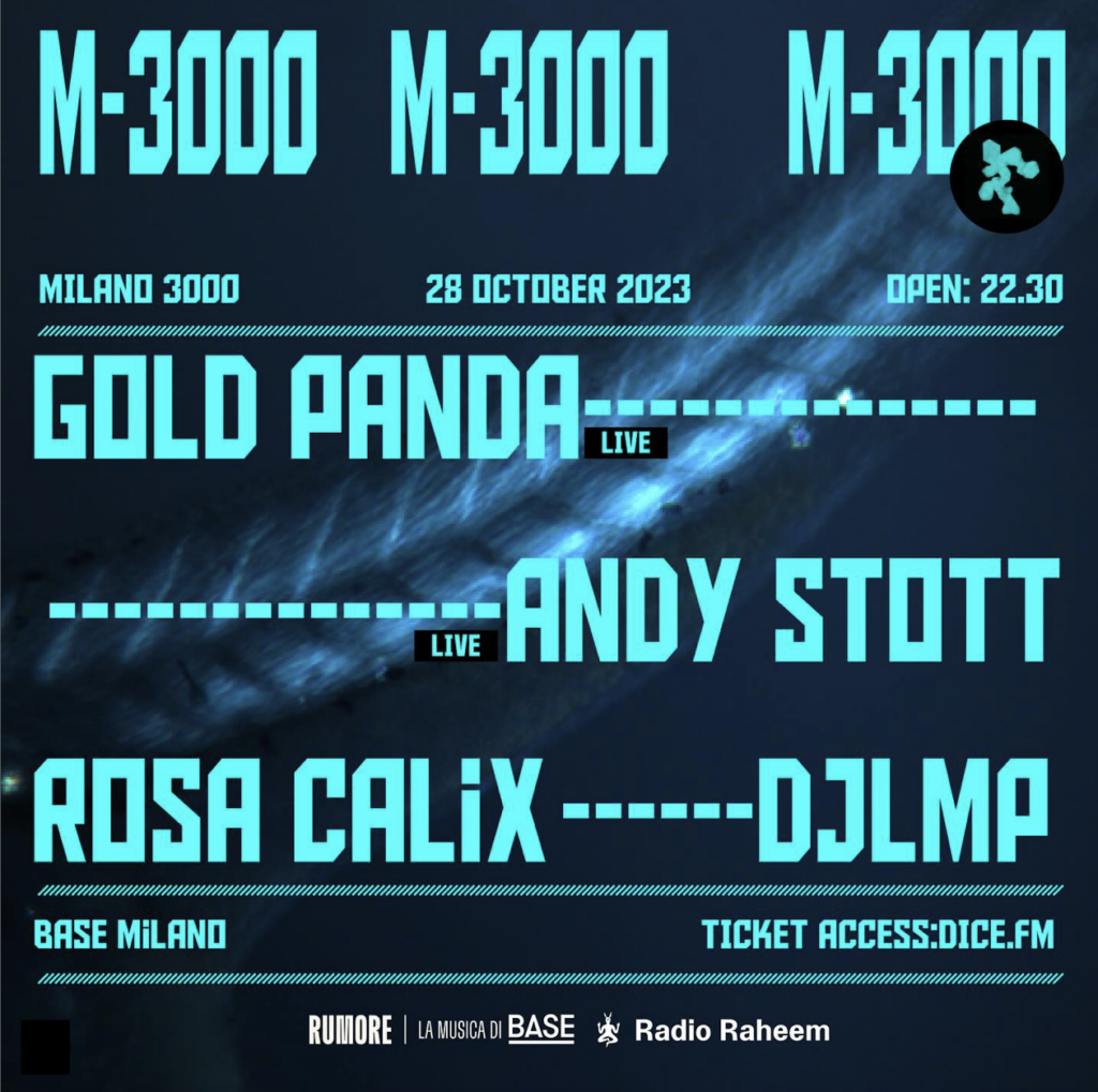 gold panda - òa òocandina dell'evento di molano