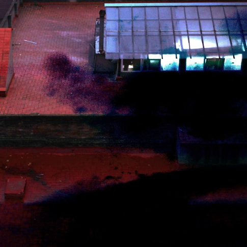 hyndaco - la copertina del nuovo singolo che raaffigura l'esterno di una fabbrica abbandonata