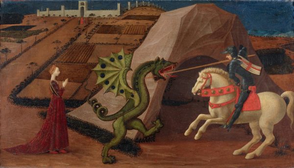 Saint Georges Fighting the Dragon 1440
