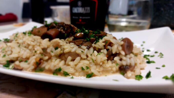 Risotto ai funghi porcini