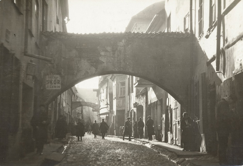 immagine di repertorio del ghetto di vinius o vilna dive militò la Brigata di Carta