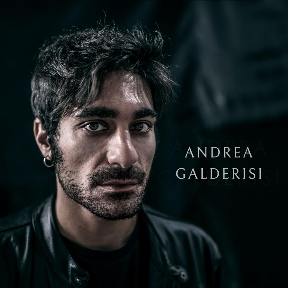 andrea galderisi - la copertina del nuovo singolo che lo ritrae in primo piano