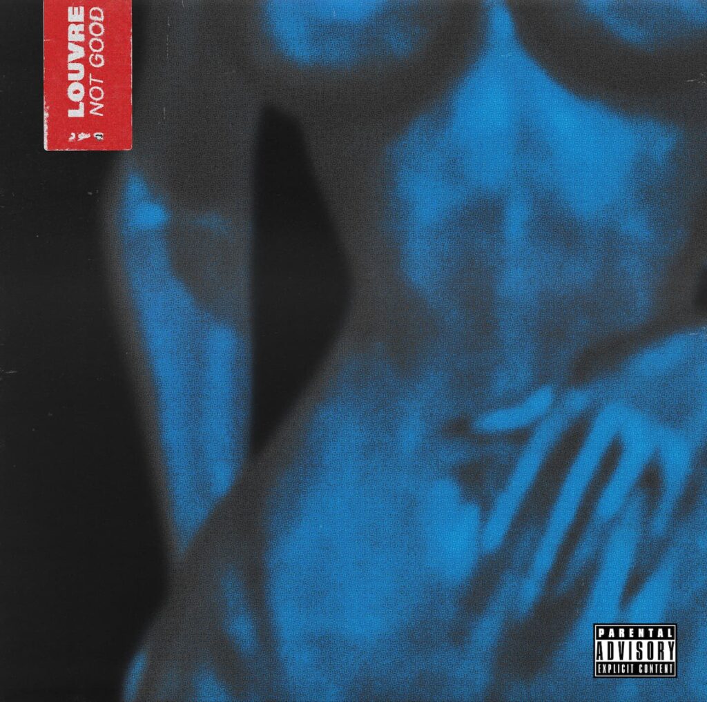 louvre - la copertina del nuovo singolo di not good, che raffigura una statua di donna nuda