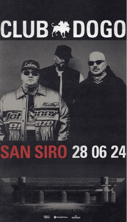 club dogo - la locandina del concerto allo stadio di san siro a milano