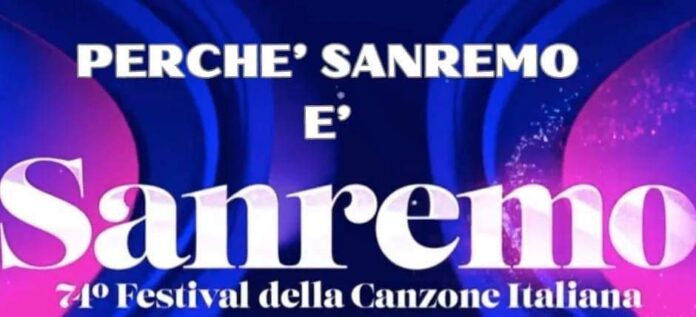 Sanremo 2024 - il logo ufficiale della manifestazione