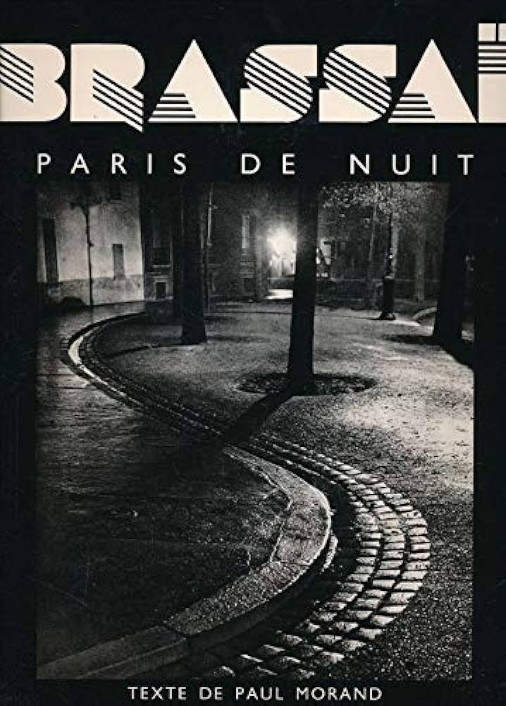 copertina del volume d'epoca Parigi di notte