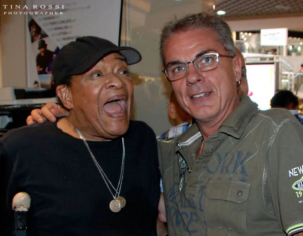 al jarreau e lele boccardo in primo piano