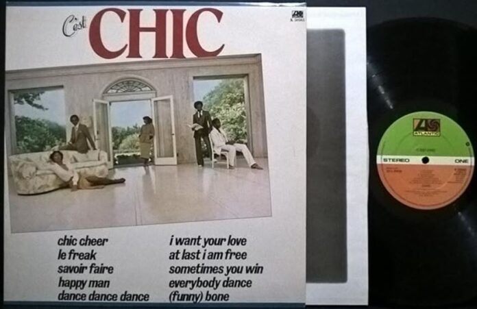 chic - la copertina dell'album 