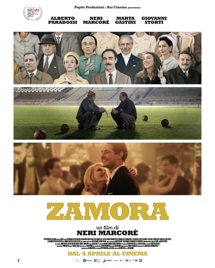 neri marcorè zamora - la locandina del nuovo film zamora