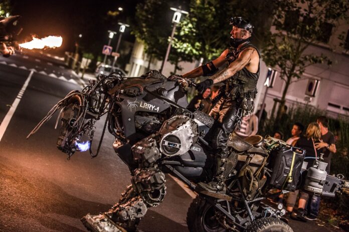 mutonia milano - nella foto una motocicletta cyborg