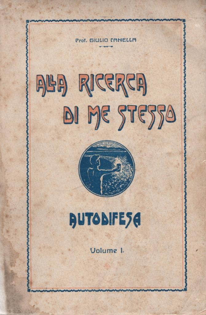 frontespizio del volume del 1930 parte 1 di giulio Canella