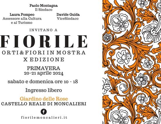 orti e fiori in mostra fiorile la locandina dell'evento