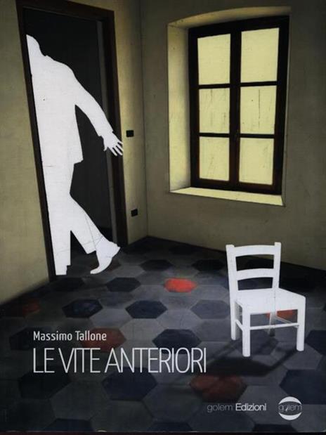libro le vite anteriori con una sedia bianca sotto una finiestra