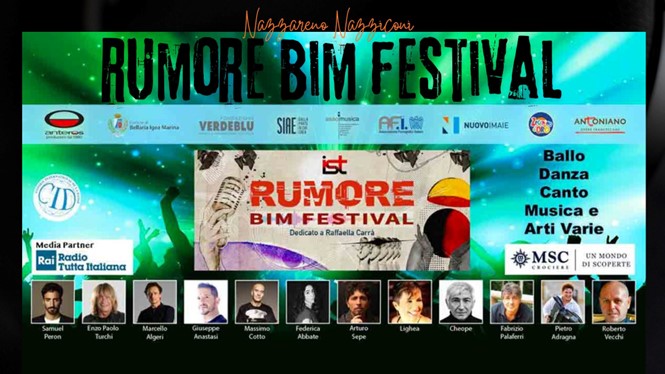 Nazzareno Nazziconi - la locandina del rumore bim festival