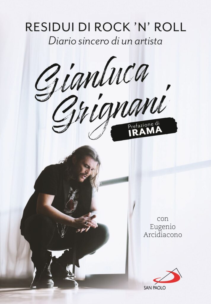 gianluca grignani - la copertina della biografia residui di rock'noll