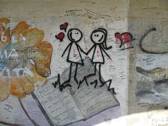 murales lungo il percorso