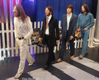 abbey rad - i beatles al museo delle cere di londra