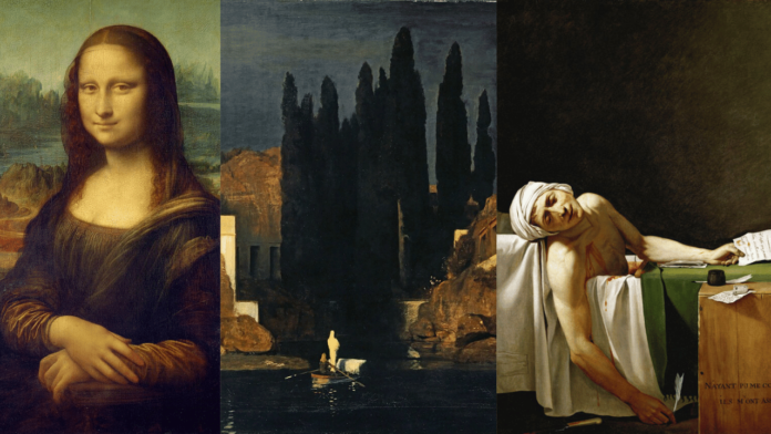 gioconda morte marat e bocklin