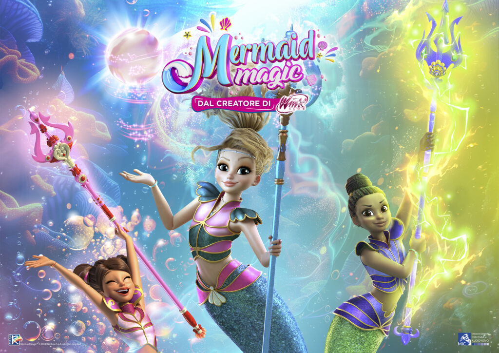 mermaid magic - il poster ufficiale della serie animata