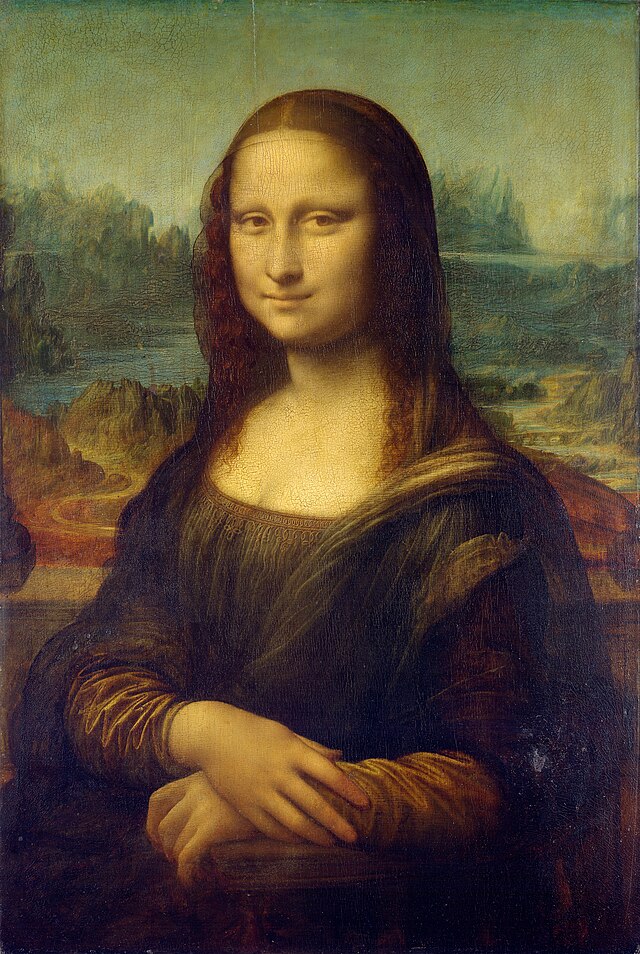 la Monna lisa di Leonardo Da Vinci dal sorriso enigmatico tra le opere d'arte più misteriose
