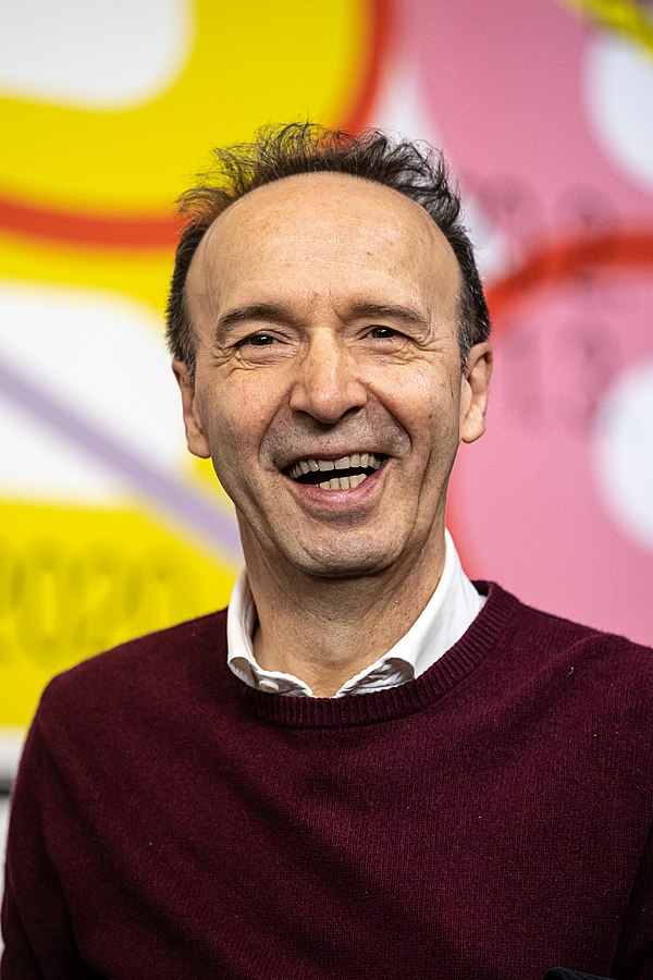 Roberto benigni Sanremo 2025