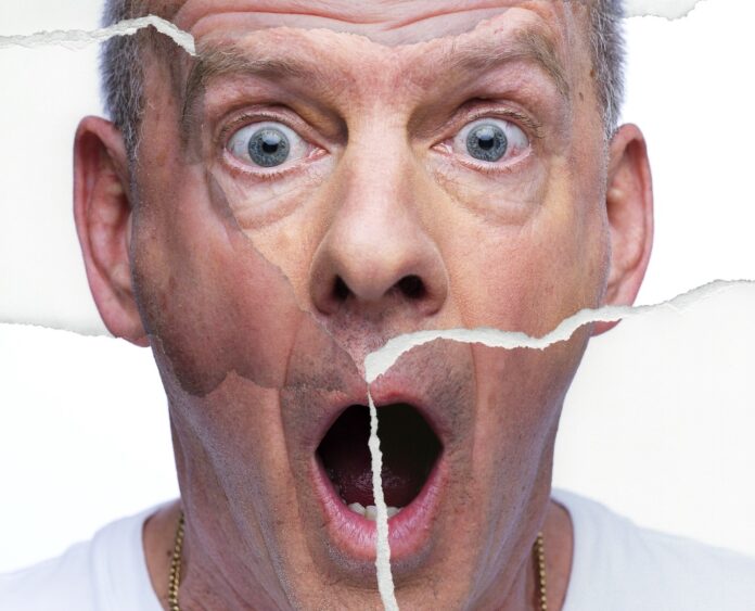 fatboy slim - il viso in primo piano