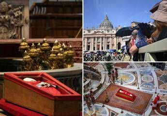 Papa Francesco, la salma a San Pietro: fedeli in coda per l’ultimo omaggio