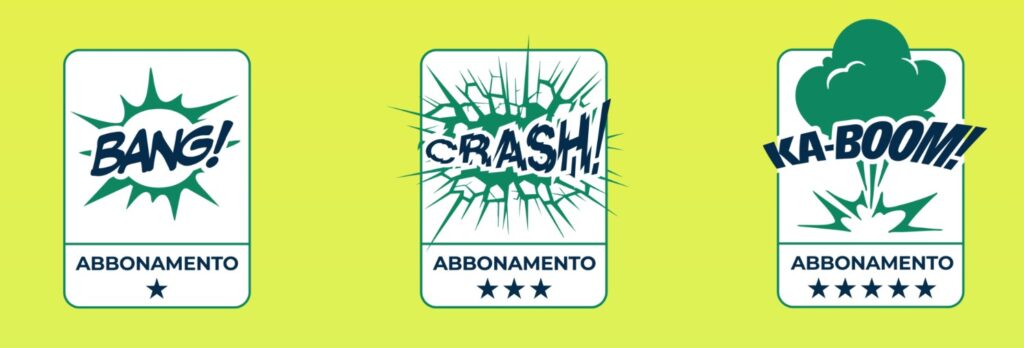 ARF! Festival 2025 torna a Roma il magico mondo del fumetto - nella foto i tre pass