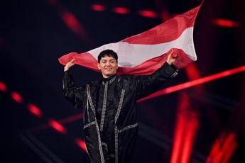 Eurovision, vince l’Austria. Lucio Corsi quinto