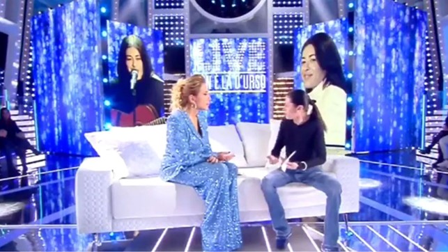 gerardina trovato durante una trasmissione tv