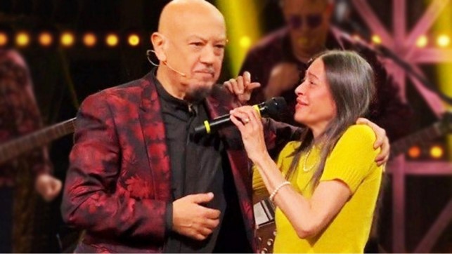 enrico ruggeri insieme a gerardina