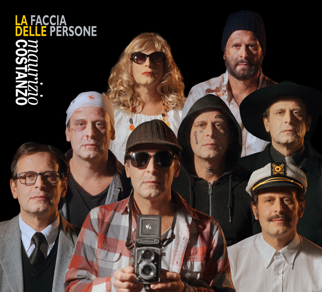 maurizio costanzo - la copertina del nuovo album la faccia delle persone