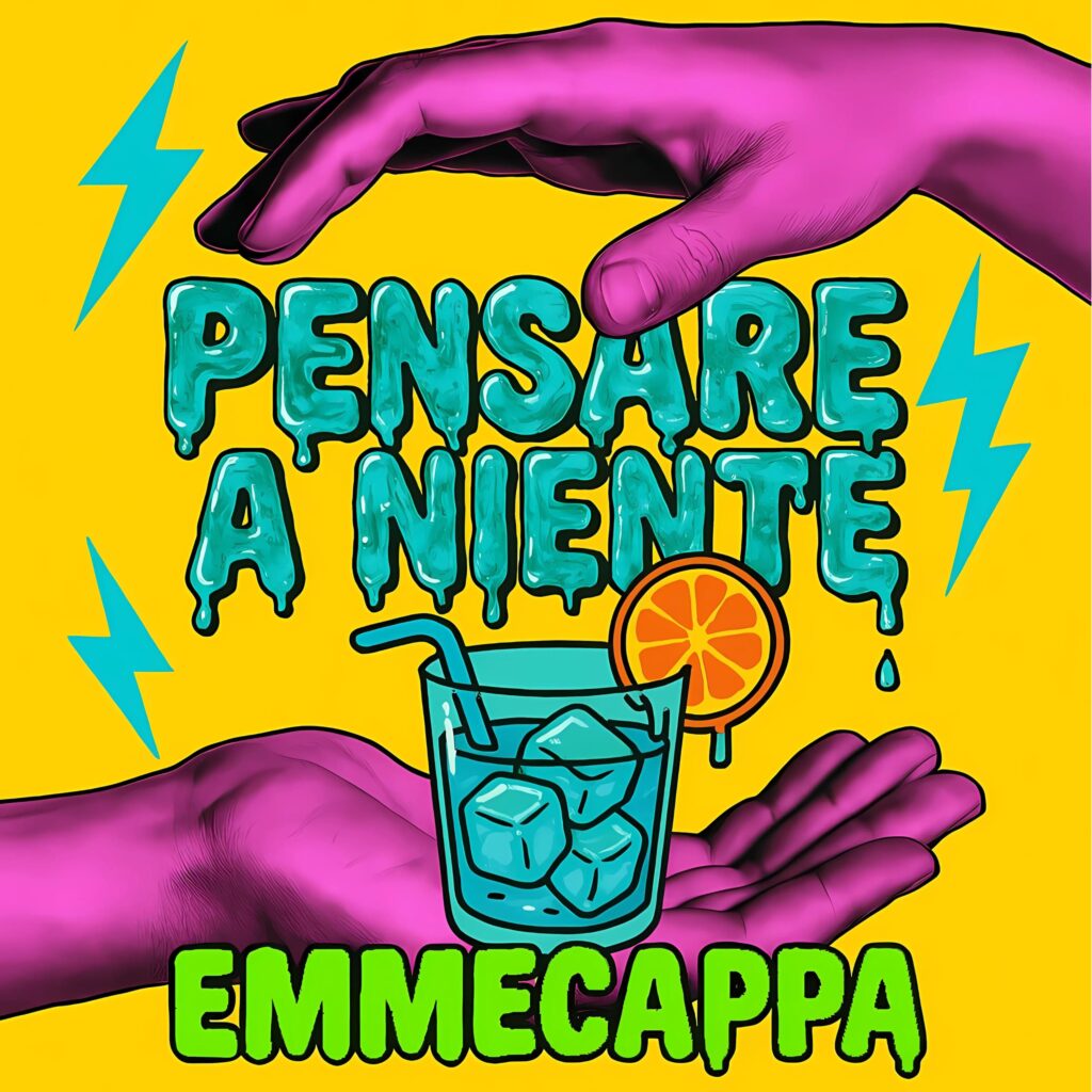 emmecappa - la copertina del nuovo singolo pensare a niente