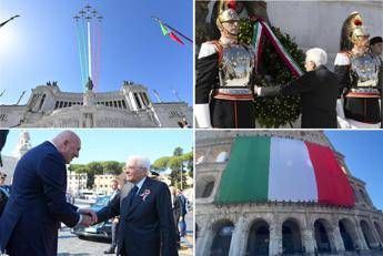 2 giugno, Mattarella all’Altare della Patria: “Con referendum Italia scelse pace e libertà”