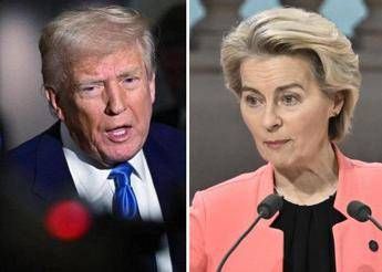 Dazi, Casa Bianca: aumento di luglio potrebbe essere rinviato. Von der Leyen: “Pronti per accordo”