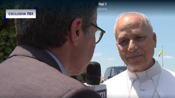 Papa Leone XIV al Tg1: “Mettiamoci insieme per cercare una soluzione alla guerra”